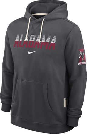 Nike Alabama Sideline Standard Issue Nike Mens Dri-FIT College Pullover Hoodie in Grey | 03AZ06FABV-8DF