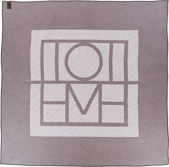 Toteme Toteme Monogram Silk Scarf