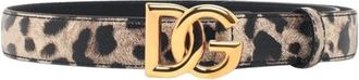 Dolce & Gabbana Belts - Dames - Riemen - Beige - 80 CM - Accessoires