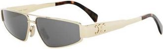 Celine Celine - Triomphe Metal Bril - Dames - Accessoires - Grijs - Maat: 59 MM