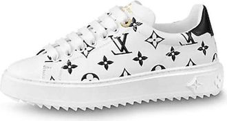 Louis Vuitton (WMNS) LOUIS VUITTON LV Time Out Sneakers Black/White 1A87NF