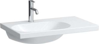 Laufen Lua Lavabo, 1 Agujero Para Grifo, Sin Rebosadero, - Laufen