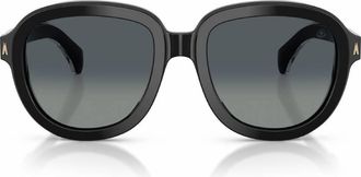 Moncler Cirsee Grey Gradient Pilot Unisex Sunglasses ME6007U 30013C 54