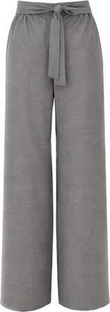 Max Mara Grey Loose Drawstring Pant