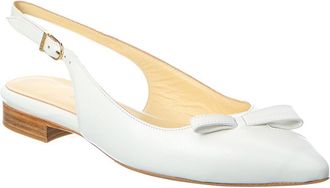 Sarah Flint Leather Slingback Flat