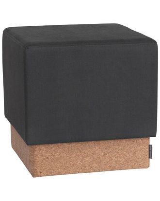Seville Classics The Vineyard Collection Cork Cube Storage Ottoman