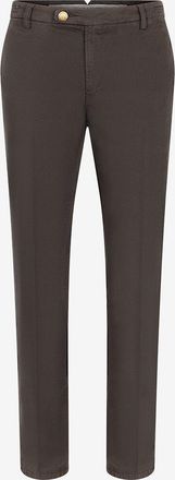 Richard J. Brown Slim-Fit-Hose aus Baumwolle und Kaschmir Singapore