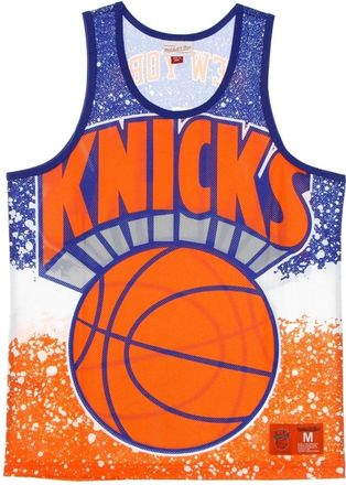 Mitchell & Ness NBA Jumbotron Sublimated Mesh Tank - Heren - Fitness - Veelkleurig - L - Polyester - Fitness