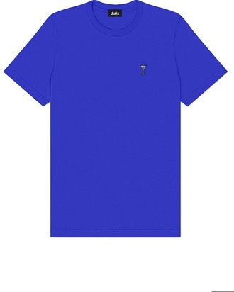 Dalix Mens Martini Cotton Tee in Royal Blue at Nordstrom, Size Xxx-Large