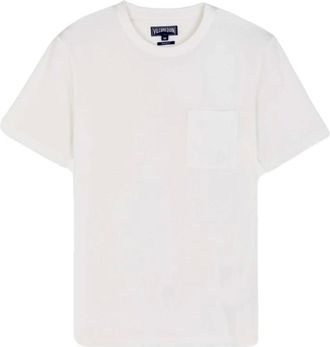 Vilebrequin Titan T-Shirt - Heren - Tops - Wit - Maat: XL Katoen