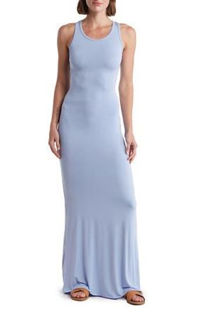 Go Couture A-Line Maxi Dress in Serenity at Nordstrom Rack, Size X-Large