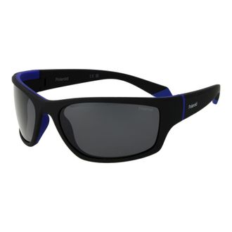 Polaroid Mens Black Plastic Sunglasses - One Size