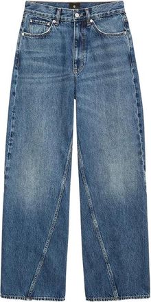 Anine Bing Jeans, Dames, Blauw, W30, Katoen, The Brie Jeans