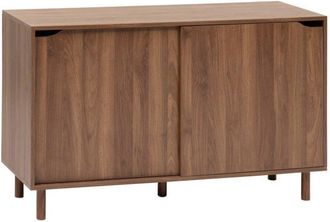 5five Simply Smart Credenza a 2 ante in legno scuro slidy - 5five