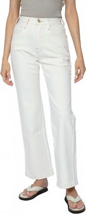 Frame Denim Le Pixie Jane Jean In Ecru