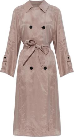 AllSaints Lizie Trenchcoat - Dames - Trenchcoats - Roze - L - Polyester - Jassen