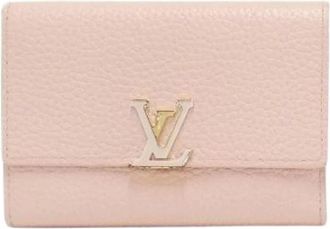 Louis Vuitton Pre-owned Wallets, female, Pink, Size: ONE SIZE Pre-owned Leather wallets