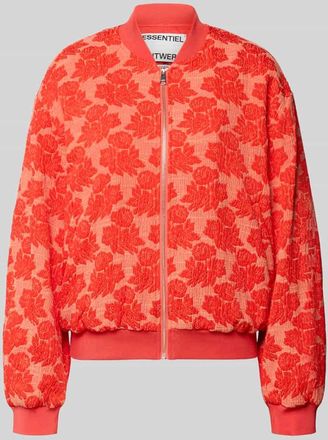 Essentiel Oversized Bomberjacke mit Baumwoll-Anteil Modell JIBE in Orange, Gr&ouml;&szlig;e L