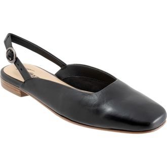 Trotters Holly Slingback Flat in Black at Nordstrom Rack, Size 5.5