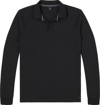 Wahts Mens Polo, Tech Cotton, Tech Polo Shirts Pure Black / S
