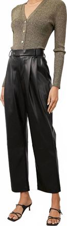 Rails Jo Faux Leather Pants In Black