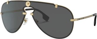 Versace Ve 2243 Pilot Zonnebril - unisex - Zonnebrillen - Zwart - 43 MM - Accessoires
