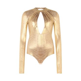 Roberto Cavalli Donna, Top, Giallo, L, new
