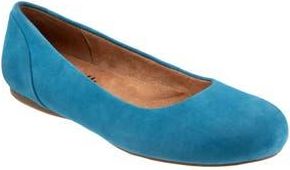 Softwalk Sonoma Flat in Sky Blue Suede at Nordstrom Rack, Size 10.5