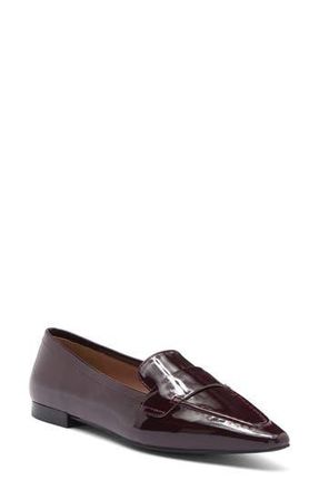 Linea Paolo Marlys Pointed Toe Flat in Burgundy at Nordstrom Rack, Size 8.5