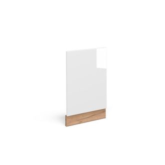 Vicco Panel Frontal Fame-line, Blanco Alto Brillo, 45 Cm Sin Encimera, Vicco