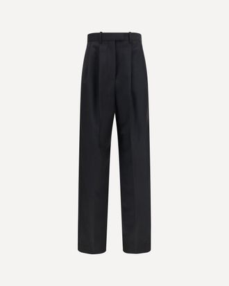 Givenchy Double-pleat Pants in wool and mohair Female 34