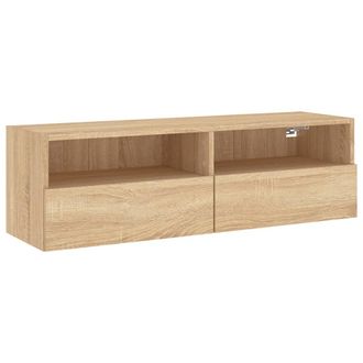 vidaXL Vidaxl - Mueble De Pared Tv Madera Ingenier&iacute;a Roble Sonoma 100x30x30 Cm