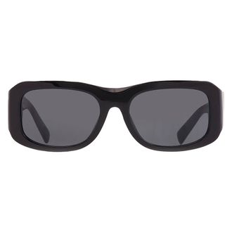 Dolce & Gabbana Dark Grey Rectangular Mens Sunglasses DG4503 501/87 57
