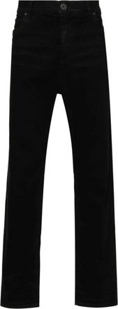 Balmain Icon Slim Denim Jeans - Heren - Regular Fit Jeans - Zwart - W31 - Denim - Jeans