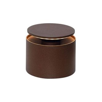 Zafferano Lampada a led da tavolo Push Up Corten portatile e ricaricabile
