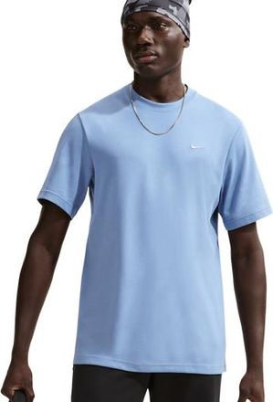Nike Mens Dri-FIT Primary Statement Short Sleeve T-Shirt - Work Blue/Work Blue Size XL