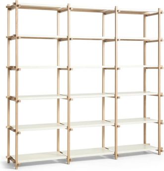 HAY Woody High, Eiche geseift / almond white
