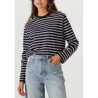 Envii Dames, Tops, Blauw, Maat: XL Katoen