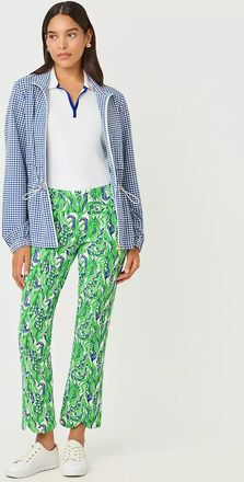 Lilly Pulitzer UPF 50+ Luxletic 28 Corso Scallop Kick Flare Pant