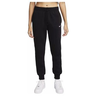 Nike Phoenix Fleece Mid-Rise Trainingsbroeken - Dames - Trainingsbroeken - Zwart - M - Katoen - Fitness