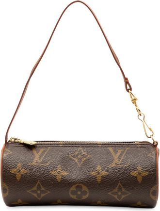 Louis Vuitton 1990-2010 Papillon Pochette handtas met monogram - Bruin