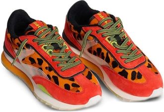 Hoff Sneakers met vlakken - Oranje