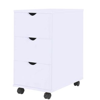 vidaXL Mueble De Cajones Blanco 33x45x60 Cm Vidaxl