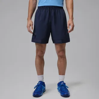 Nike Jordan Mens Jordan Sport Dri-FIT Woven Diamond Shorts in Blue | FQ2989-411