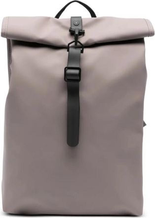 Rains W3 Rolltop Rucksack - unisex - Rugzakken - Grijs - ONE Size - Tassen