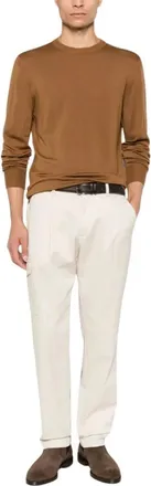 Canali Uomo, Maglie, Marrone, XL, new