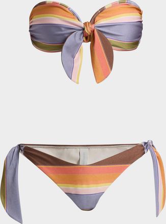 Zimmermann Solstice Scarf-Tie Bikini