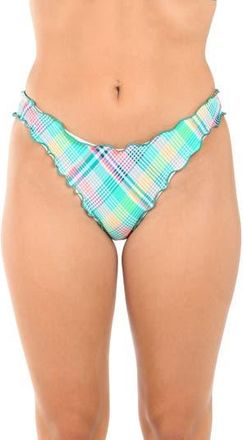 Citrus Schools Merrow Hipster Bikini Bottoms in Blue/Green Multi at Nordstrom Rack, Size Medium
