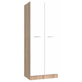 OEM Kit Armario 2 Puertas 71x51,5xh181 Cm Roble Blanco