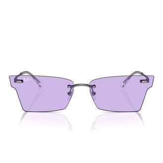 Ray-Ban Sunglasses Rb3730 004/1 A Xime Silver/Purple Unisex